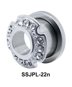 Multiple Rhinestone Plugs and Tunnels JPL-22n